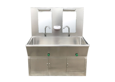 雙人洗手池手術室洗手池槽雙人多人式不銹鋼外科洗手臺