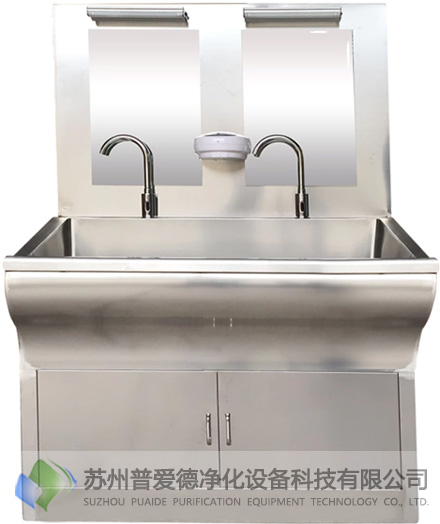不銹鋼洗手池潔凈室凈化車間感應(yīng)水池手術(shù)室洗手槽