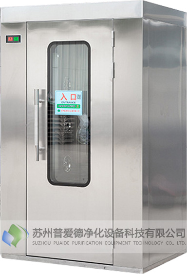 不銹鋼風淋室單人單吹雙人雙吹紅外自動感應潔凈車間風淋門