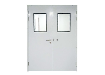 生產凈化門鋼制門潔凈車間雙開門鋼質門醫(yī)院手術室門鋼制門