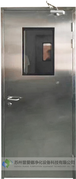 不銹鋼凈化鋼制門食品電子無(wú)塵車間門廠房密閉通道門潔凈室鋼質(zhì)門