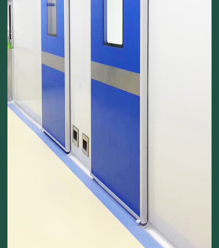 手術(shù)室門電動(dòng)感應(yīng)門自動(dòng)門醫(yī)用氣密門腳踏防輻射單雙開平移門