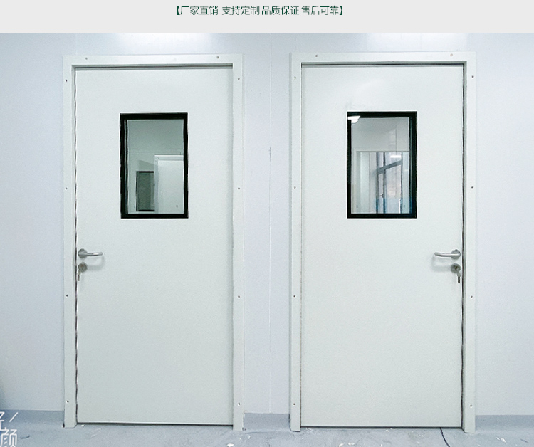 鋼制凈化門潔凈無塵車間門醫(yī)院病房門廠房通道門密閉鋼質(zhì)門單雙開